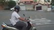 Aprendendo a andar de moto