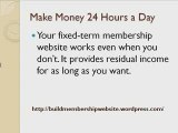 Start a Membership Website - Benefits Video 1