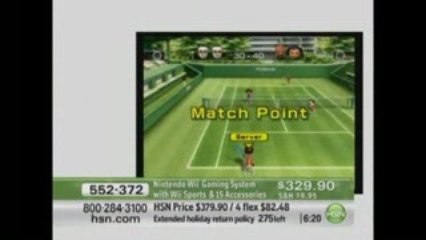 Wii Sports on Home Shopping Network