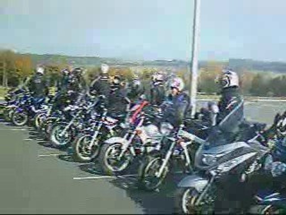 balade moto du 18/10/2009