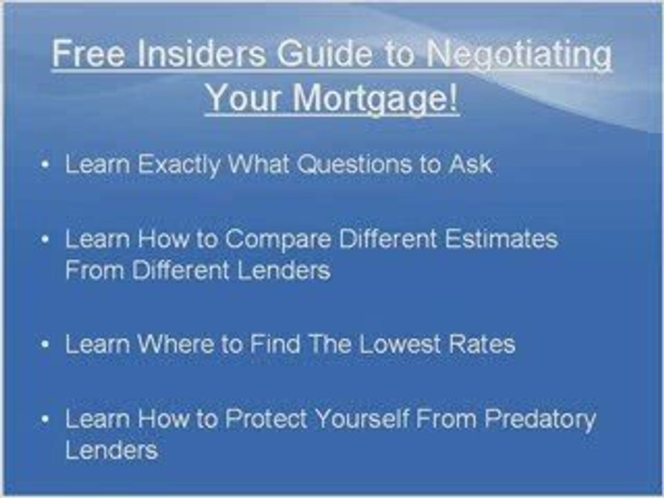 Low Florida Mortgage Rates Lowest Closing Costs