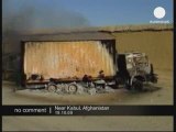 Un convoi de camions de l'OTAN attaqué en Afghanistan