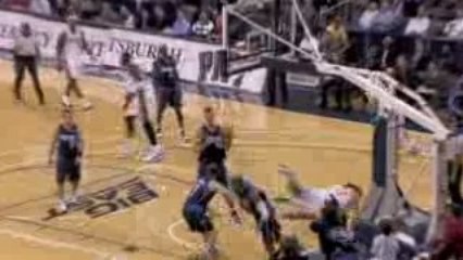 NBA Anthony Parker with a wonderful pass to Anderson Varejao