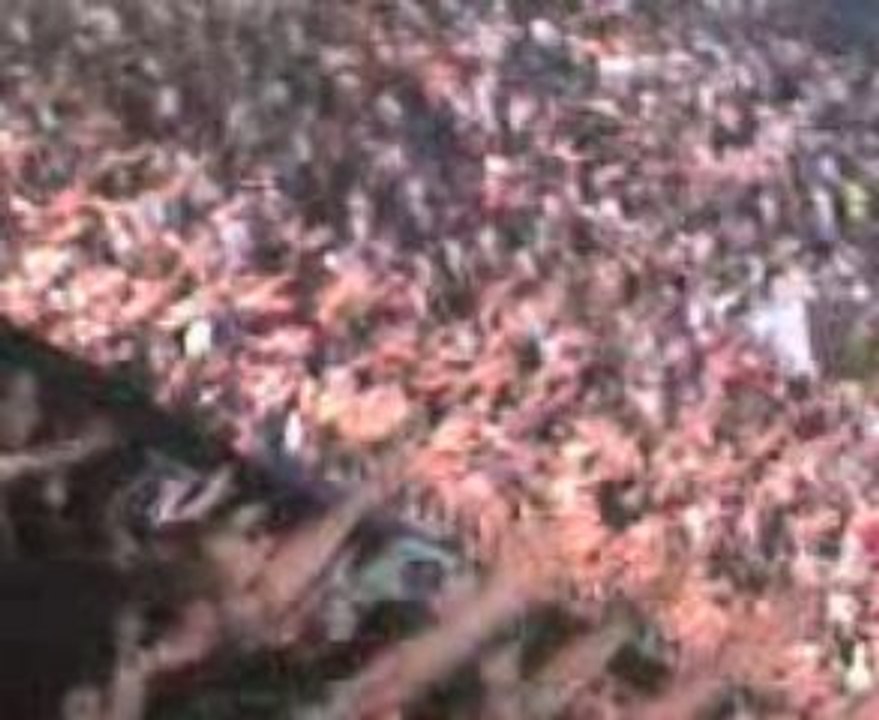 Dernier match de Pauleta au Parc des Princes