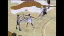 NBA Tony Parker getting blocks By Russell Westbrook