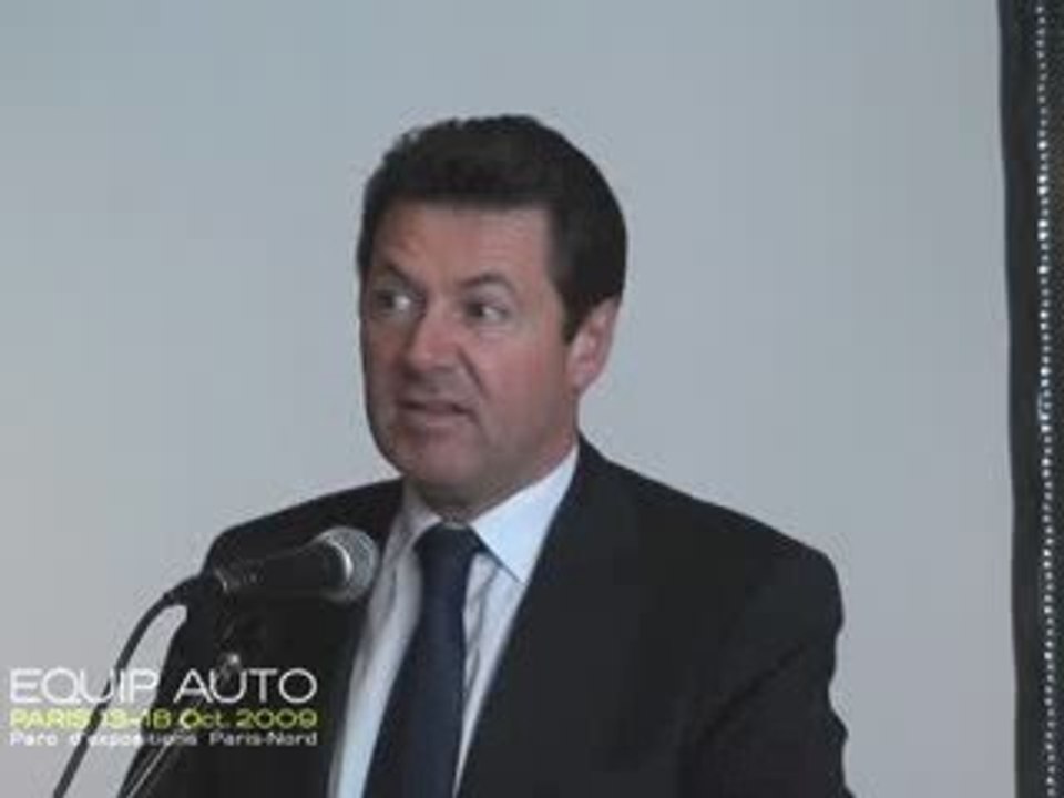 Discours intégral de Christian Estrosi sur Equip Auto 2009