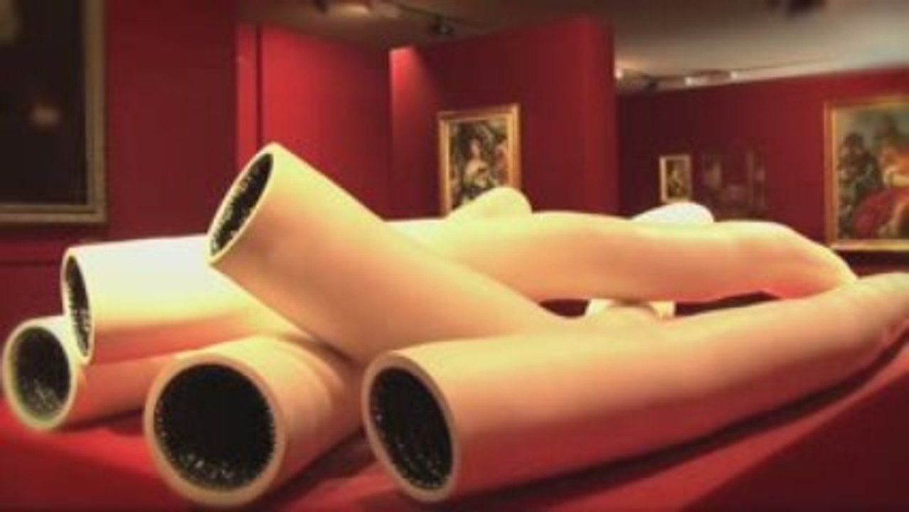 8 - Salle d'Art ancien: La salle rouge