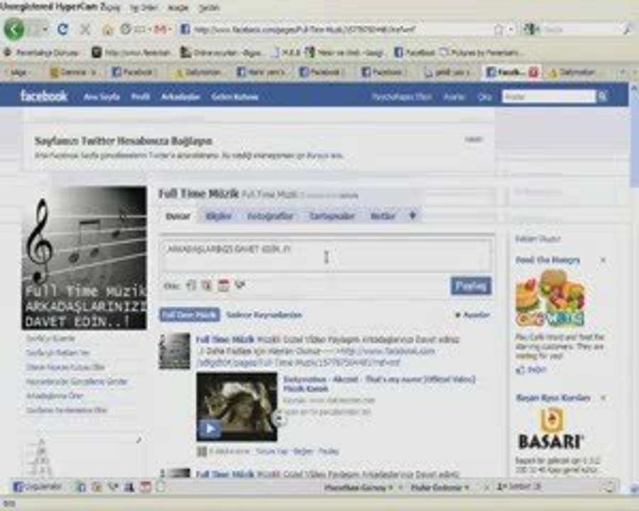 Müzikli Güzel Vİdeo Paylaşım Arkadaşlarınızı Davet ediniz ..
