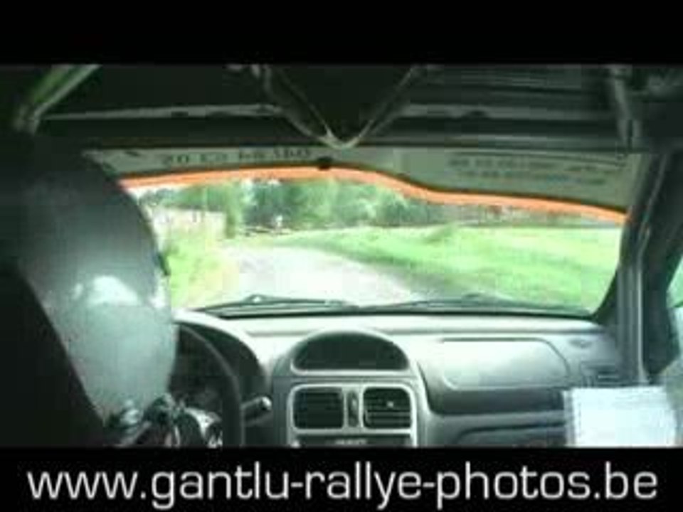 Thibault Radoux- Eric De Bolle,Clio RS, Rallye de sombreffe