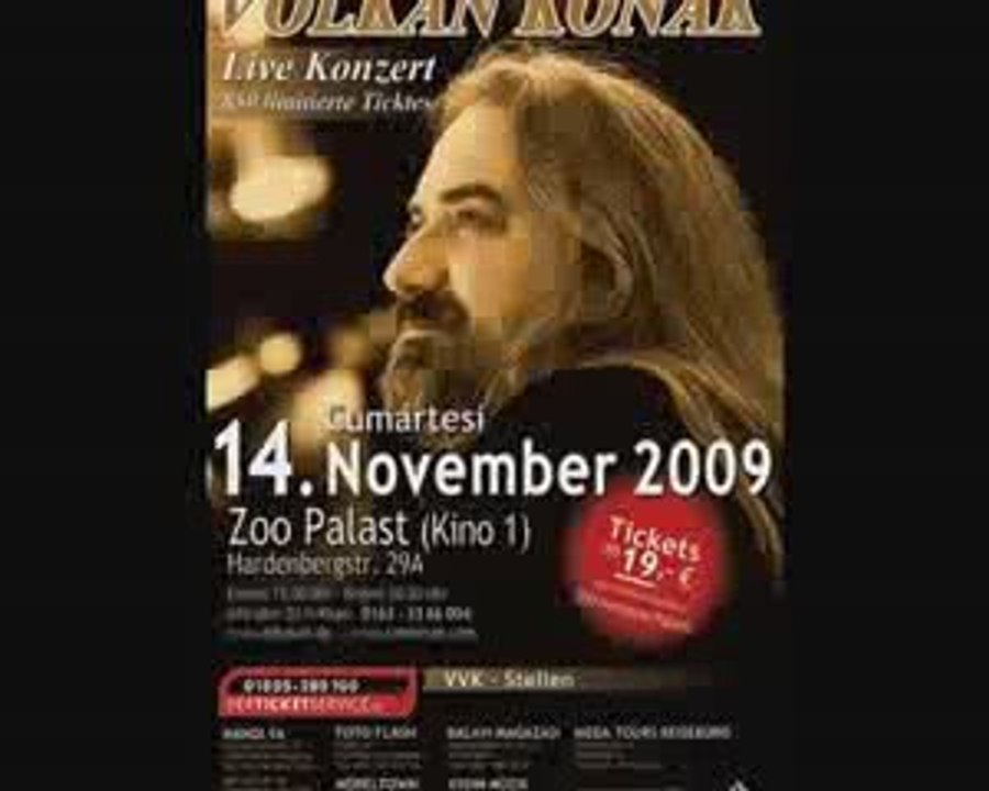 Volkan konak - avrupa turnesi