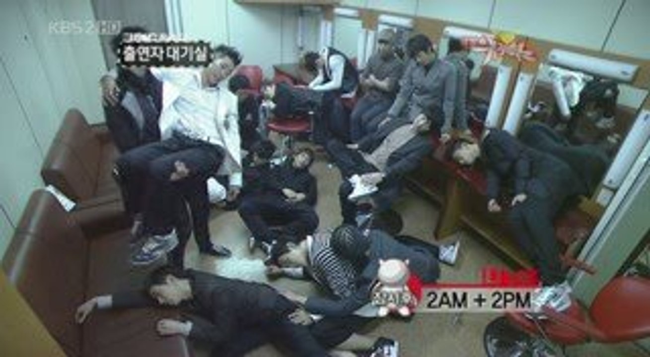 2AM + 2PM At Waiting Room [KBS Music Bank 17.10.2008]