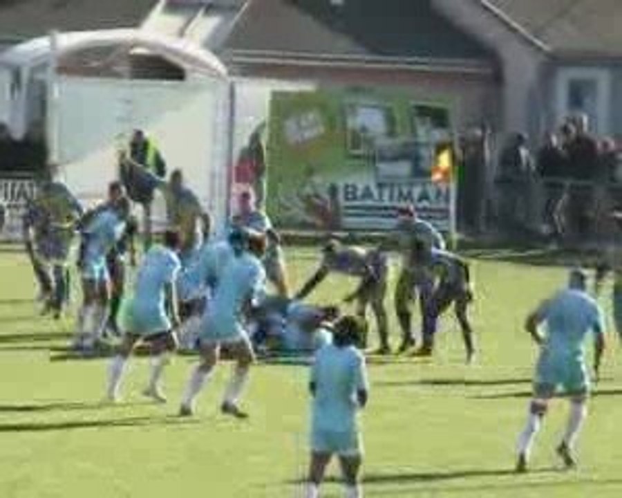 RESUME AUBENAS MARSEILLE VITROLLES RUGBY