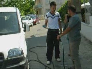 BUHARLA ARAÇ YIKAMA MAKİNASI