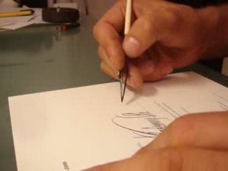 calligraphie gestuelle