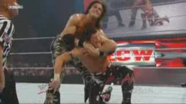 ECW 14 04 2009 - John Morrison Vs Evan Bourne
