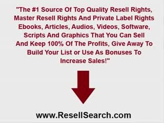 Internet Security with Master Resell Rights + Free eBook!