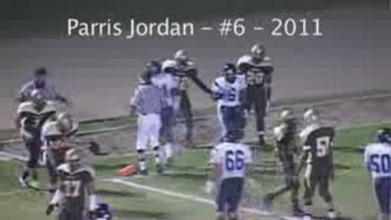 Parris Jordan Football Highlights