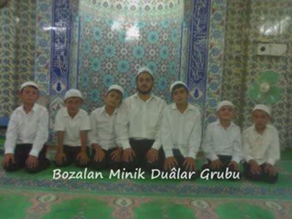 BOZALAN KÖYÜ MİNİK DUÂLAR GRUBU