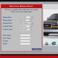 Van Rentals LAX Video