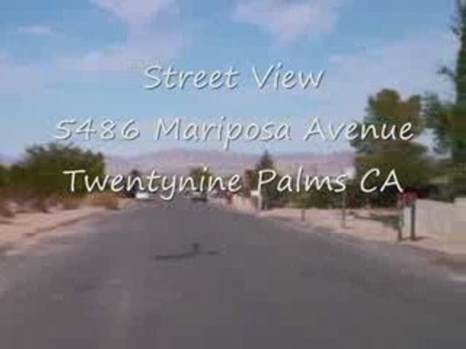 New Twentynine Palms CA Home For Sale