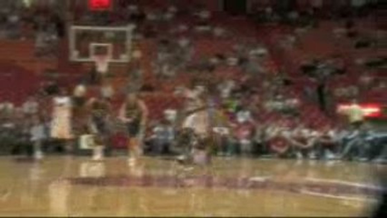 NBA Mario Chalmers picks this long pass off like a cornerbac