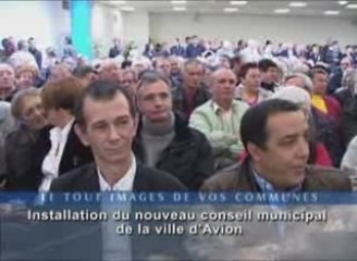 Fil De L'actu- installation du conseil municipal à Avion