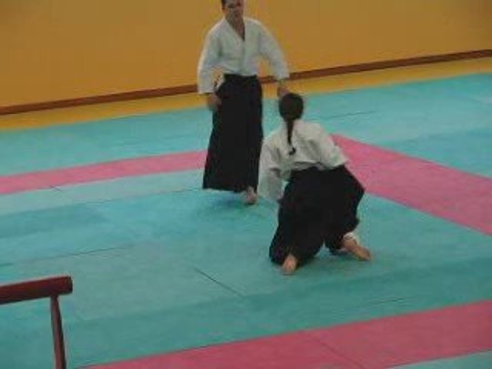 1 er dan aikido Veronique Branger partie 2