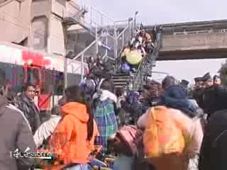 Vivre dans un campement de Roms (Massy)