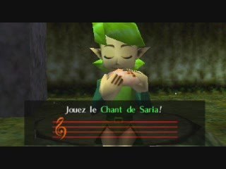 Zelda : Oot Apprendre le Chant de Saria