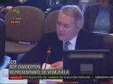 Roy Chaderton ante la OEA Situación de Honduras