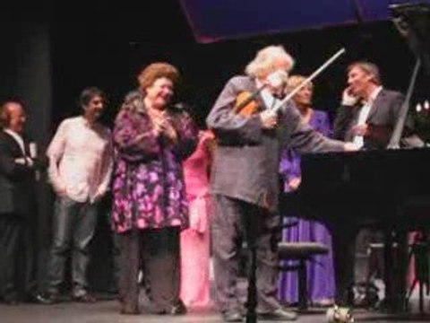 Pianoscope à Beauvais : Ivry Gitlis et Brigitte Engerer