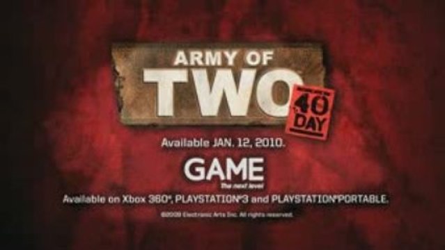 Army of Two : Le 40ème Jour - Extraction Mode Trailer