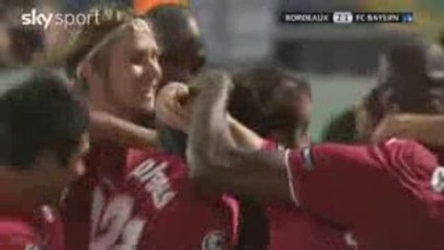 Champions league Bordeaux - Bayern Munich 2-1