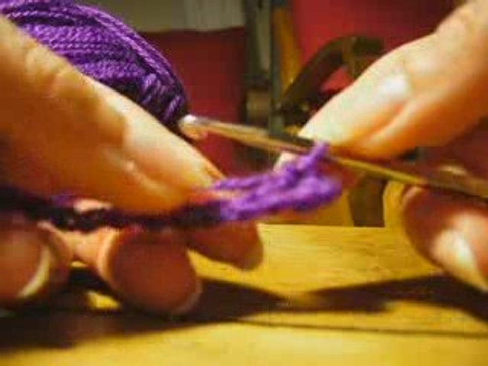 Tuto plume - les mailles serrées