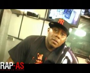 Salif pour un interview pour Rap AS