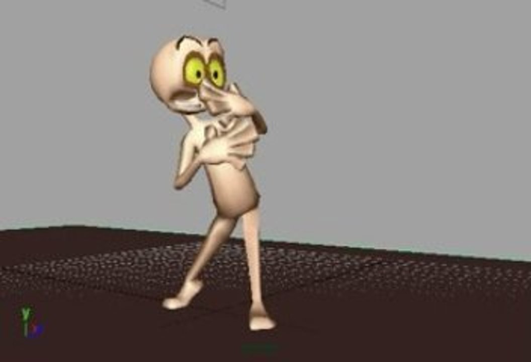 Personnage MOOM étonné