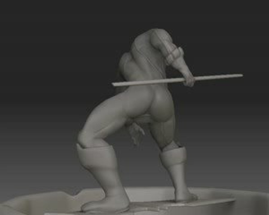 NightWing sous ZBrush