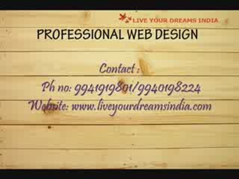 professional web design