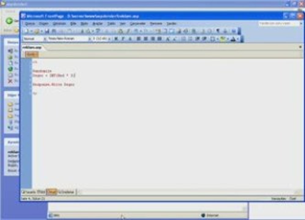 ASP Kariyer Video Görsel Eğitimi www.alintiyap.net
