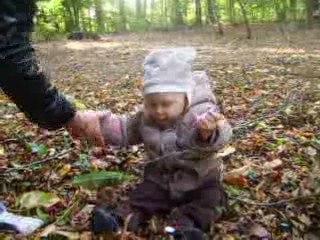 Mattéo dans les bois, 18 octobre 2009