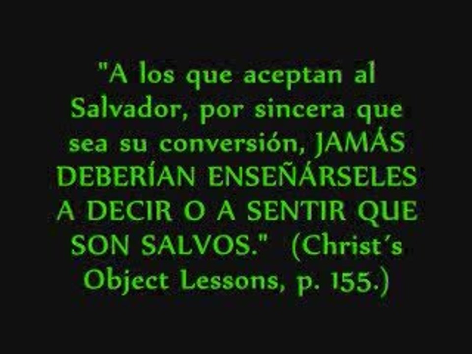 3/6 Elena White Vs. La Biblia (Contradicciones)