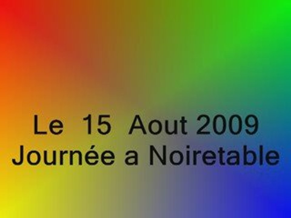 Noiretable Aout 2009