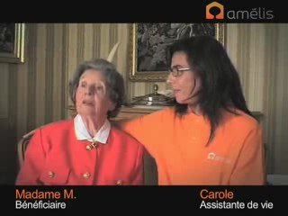 Madame M. nous parle de Carole, son assistante de vie Amélis : une relation fondée sur l’échange et le respect.