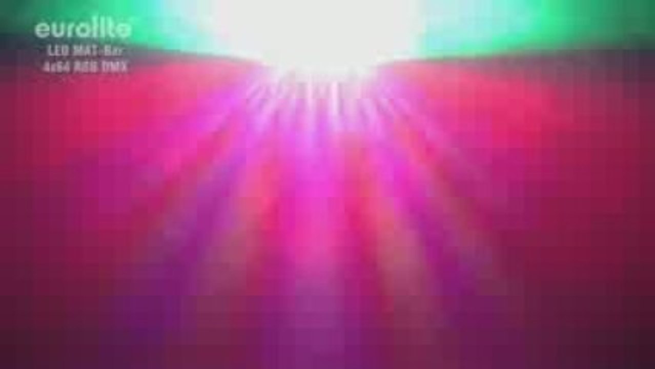 EUROLITE LED MAT-Bar 4x64 RGB DMX