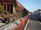Mulhouse Dornach : Train du chantier Tram - train de Thann 2