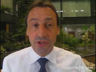 Yves Menel, nouveau vice-président du CG 92