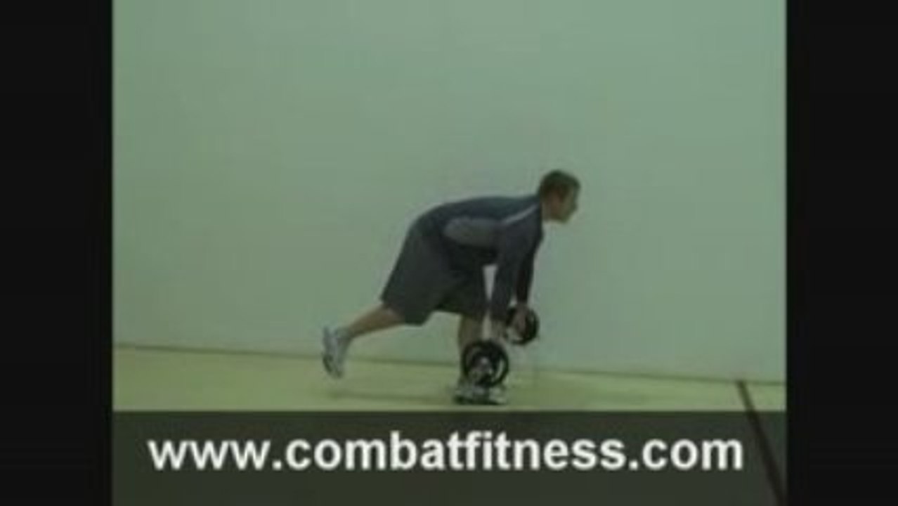 One leg dead lift