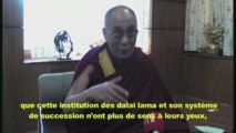 itv Dalaï Lama sous-titré en français