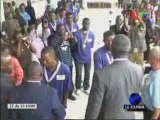Le Maire de Brazzaville félicite les diables rouges  juniors
