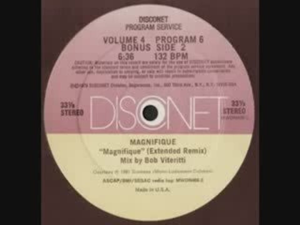 70s disco music - Magnifique (Charisma) - Magnifique 1979